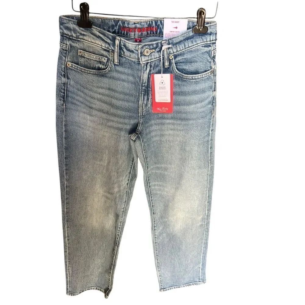 Lucky brand woman’s 4R (27) Baggy fit denim jeans comfort stretch New
